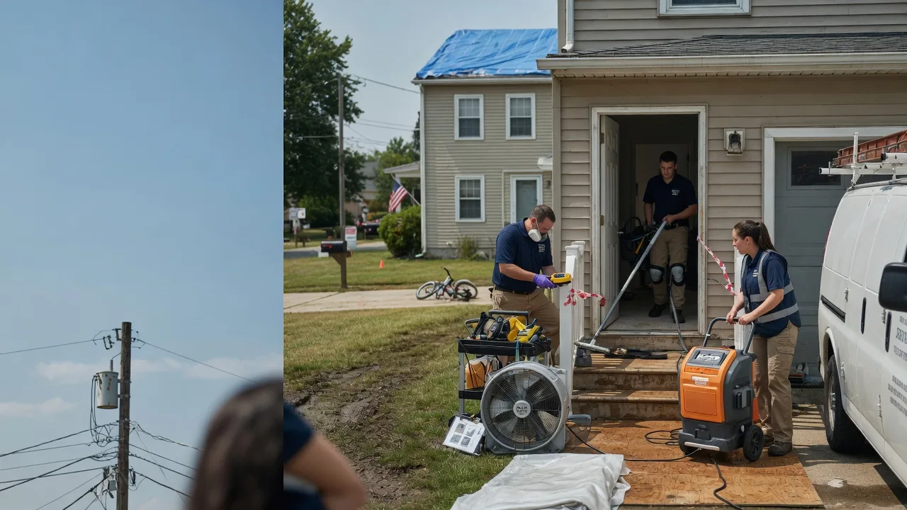 Water Damage Repair in Weir, KS near me